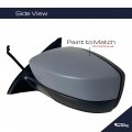 Spieg Vw1320160 Driver Side Mirror Replacement For Volkswagen Jetta 2011-2018 Power Heated Primed Cover 5 Pin Lh