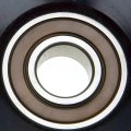 Accessory Belt Idler Pulley For Acura El 2000 4 Groove Alx Pau Ac 38030 Cla3 Front Position Black Standard Style 