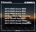 Rexka 30pcs Latch Engine Cover Grommet For 91548-tz5-a02 Acura Mdx Rdx Tlx Honda Odyssey Pilot Ridgeline 91548tz5a02