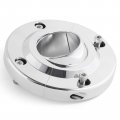 Generic Kustomacc 1 34 Aluminum Steering Column Swivel Floor Mount Silver 