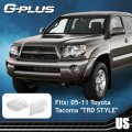 G-plus Front Headlight Lenses Cover Compatible With Toyota Tacoma 2005 2006 2007 2008 2009 2010 2011 Left Right Side Pair Clear