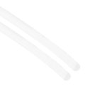 2 Pcs Silicone Foam Seal Weather Strip 5 Mm M 6 5ft Sponge Rubber Cord Solid White 