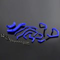 Silicone Radiator Coolant Hose Kit For Subaru Impreza 2008-2011 Wrx Mk10 Grb Gh Blue With Clamps 