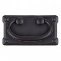 Mission Large Horizontal Black Drawer Pull Centers 3 Handle For Antique Cabinet Door Dresser Desk Reproduction Furniture 