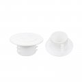 Round Soffit Vent 1 54 Adjustable Air Covers White Plastic Multipurpose Ceiling Diffuser Pipe Conditioning Duct Cover 