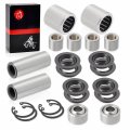2x Front Lower Arm Bearing Bushing Seal Kit For Kawasaki Brute Force 650 750 4x4i Kvf650 Kvf750 2005-2013 No-4x4i