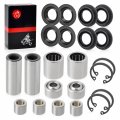 2x Front Lower Arm Bearing Bushing Seal Kit For Kawasaki Brute Force 650 750 4x4i Kvf650 Kvf750 2005-2013 No-4x4i