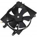 Aintier Electric Radiator Condenser Cooling Fan Fit For 2005-2011 Chevrolet Matiz 1998-2005 Daewoo