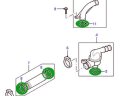 Genuine Land Rover Thermostat O Ring Set Cdu3858l Freelander 2 5l V6