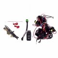 Clear Lens Fog Light Bumper Lamps W Wiring Kit For 2006-2008 Honda Fit New