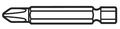 Lutz 233 Phillips X 2 Power Bits 125 Per Jar 