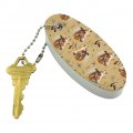 Graphics More Palamino Horse Selfie Pattern Floating Keychain Oval Foam Fishing Boat Buoy Key Float