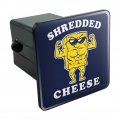 Shredded Cheese Muscles Funny Humor Tow Trailer Hitch Cover Plug Insert