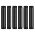 6pcs 1 X6 Plumbing Pipe Pre-cut Galvanized Male Threaded Pipes 