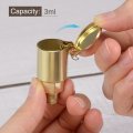 Uxcell Spring Grease Oil Cup Cap M10x1 Male Thread 3ml Copper Plating Machine Parts 4pcs