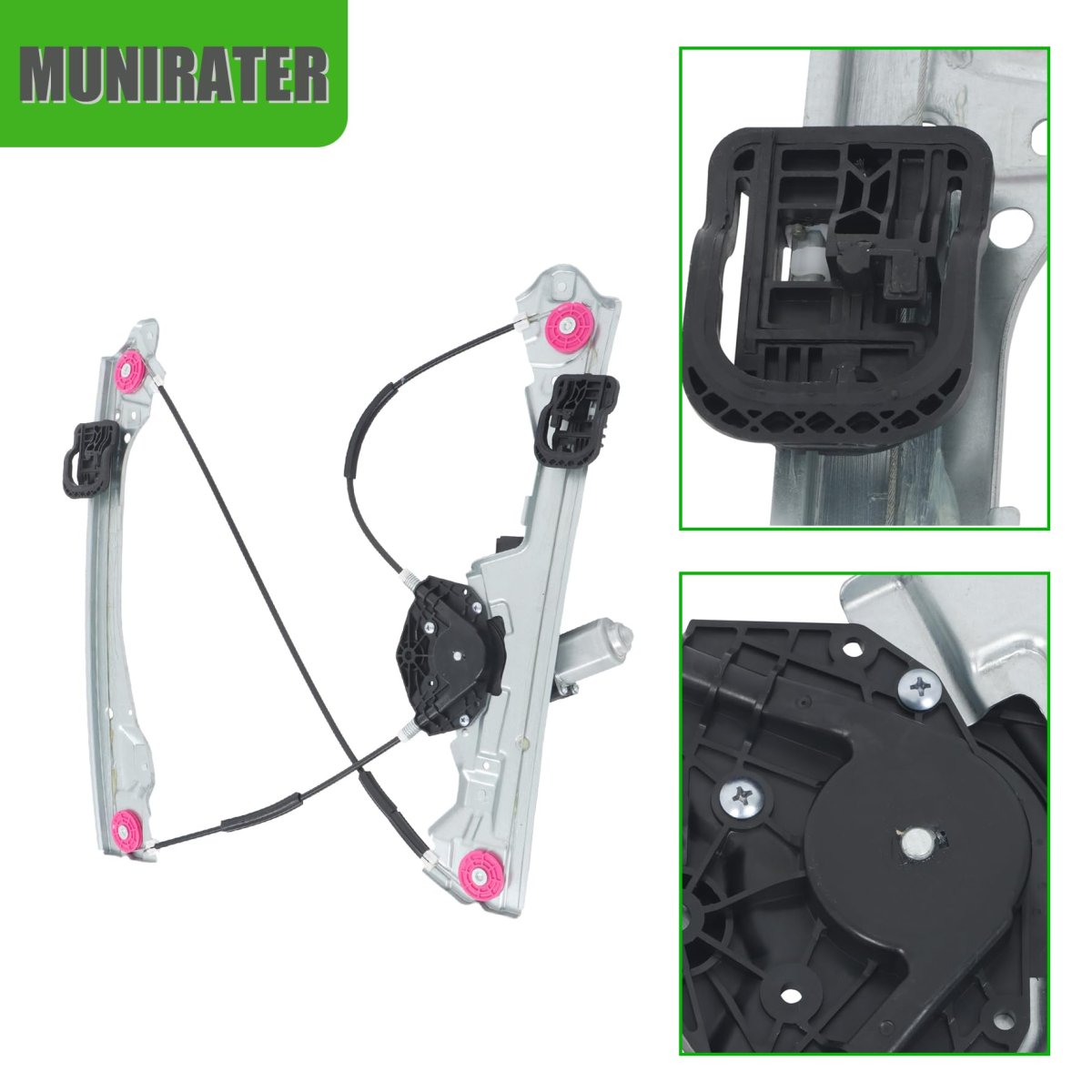 Front Left Power Window Regulator With Motor Assembly Replacement For 751-587 Colorado Pickup 2015-2020
