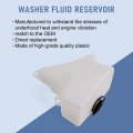 Carmocar Windshield Washer Reservoir Fluid With Pump 603-5402 N5355001 Replacement For Kenworth T680 Peterbilt 320 330 335 340