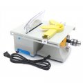 Mini Table Saw And Lapidary Polisher 110v Gem Jewelry Rock Bench Lathe Cutting Engraving Machine With Flexible Shaft Dual 