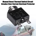 Thermal Circuit Breaker 10a Manual Reset Switch Breake Current Overload Protector