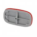 X Autohaux Exterior Rear Bumper Side Marker Reflector Red For Toyota Rav4 1996-2005 Matrix 2010-2014 Left Right 81910-42010