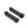 Httmt Trhb121- Compatible With 7 8 22mm Custom Motorcycle Handlebar Hand Grip Throttle Twist Tube Black