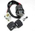 Ignition Switch Fits Many 50-110 Dirt Bikes 4 Pin In Female Jack