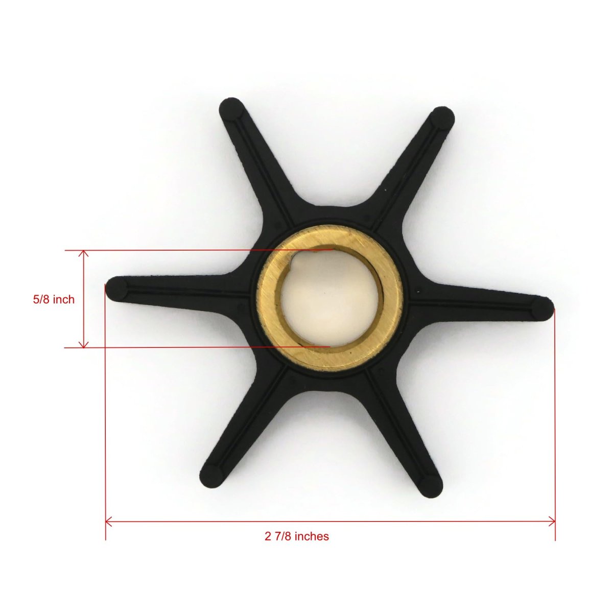 The Rop Shop Water Pump Repair Kit For Mercury 2002 2 25 1 Gr 1025207ze 1025211zd 1025213zb