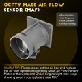 Ocpty Mass Air Flow Sensor 86-9508 Meter Fits For 1994-1995d Mustang 5l 1991-19 Lincoln Town Car 4 6l 1992-1994 For Mercury
