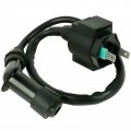 Glenparts Ignition Coil Replacement For Honda Fourtrax 250 Trx250 1985 1986 1987 Trx250r 1988 1989 4 Stroke Atv 30510-hb5-000 
