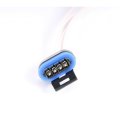 Multi Purpose Pigtail For Chevy Cavalier 1990 1991 1992 1993 Black 18 Gauge 17 71 In Wire Harness Male 4 Rectangle 13587171