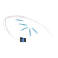 Multi Purpose Pigtail For Chevy Cavalier 1990 1991 1992 1993 Black 18 Gauge 17 71 In Wire Harness Male 4 Rectangle 13587171