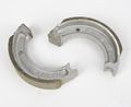 Vb-224 Standard Brake Shoes For Yamaha Pw50 1990 To 2022 Aramid Fiber And Metal Powder Construction Stainless Steel Rotors 