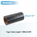 X Autohaux 7 33 Feet Waterproof Rv Underbelly Flex Belly Tape Permanent Sealing Adhesive Repair Patch 7 87inch 20cm 10m Black