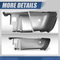 Auto Dynasty Rear Bumper End Cap Replacement Compatible With 2008-2016 Ford F-250 350 450 Super Duty W Park Assist Cutouts