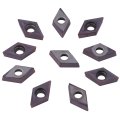 10pcs Cnc Carbide Tips Inserts Blade Cutter Lathe Turning Tool With Box Efficient Rustproof For Steel Cast Stainless Finishing