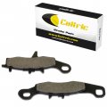 Caltric Brake Pads Compatible With Can-am Front Left Semi-metallic Traxter Hd10 2017-2022 Xmr 2018 2021-2022 Xt