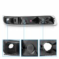 Amerilite Bumper Parking Turn Signal Lights Black Set For Chevy Silverado Suburban Tahoe Passenger And Driver Side