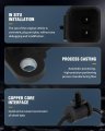Abs Sensor Rear Left Wheel Speed Als2216 Fit For 2010 Buick Allure Pack Of 1