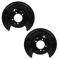 Dics Brake Backing Plate Dust Splash Shield For Rear Kf-103-1 Kf-103-2 Compatible 2004-2006 Lexus Rx330 2007-2009 Rx350