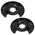 Dics Brake Backing Plate Dust Splash Shield For Rear Kf-103-1 Kf-103-2 Compatible 2004-2006 Lexus Rx330 2007-2009 Rx350