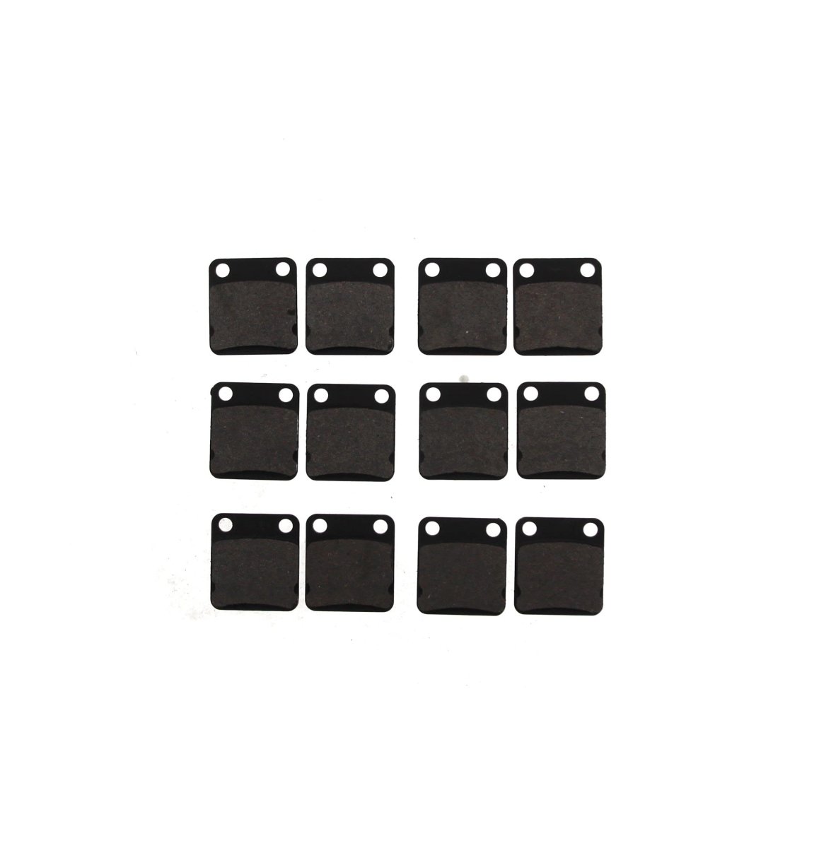 Front And Rear Brake Pads For Yamaha Yfm 350 Wolverine 1999 2000 2001 2002 Semi Metallic Compound 6 Sets