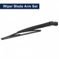 X Autohaux 12inch Rear Windshield Wiper Blade Arm Set For Fiat Grande Punto 2006 2007 2008 2009 2010