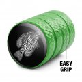 Crappie Illustration 2 Valve Stem Caps For Tire Rim Wheel Aluminum Green
