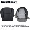 Front Passenger Side Bottom Microfiber Leather Replacement Seat Cover Black Lc20 Lb20 For Lexus Gs300 Gs350 Gs430 Gs450h Gs460