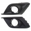 Mazda 3 Sport Fog Light Trim 2014 2015 2016 Driver And Passenger Side Pair Set Hatchback Sedan Black Dot Sae Compliance 
