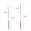 Uxcell 2mm X 100mm 3mm 140mm Round Diamond Needle File Set 150 Grit For Metal Glass Stone