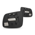 Mitsubishi Lancer 2008 To 2014 Mirror Glass Driver And Passenger Side Pair Non Heated Flat With Backing Plate Replaces 7632a635 