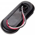 6 In Amber Led Trailer Tail Lights Assembly 2 Piece 10led Flush Mount Turn Signals For Rv Truck And Car Marker 12 Volts