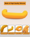 Tow Hook Covers For Rivian R1t And R1s Yellow Silicone Decorative Trailer Hitch Protective 2 Pack