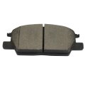 Front D1913 Ceramic 4pcs W Hardware Disc Brake Pad Set